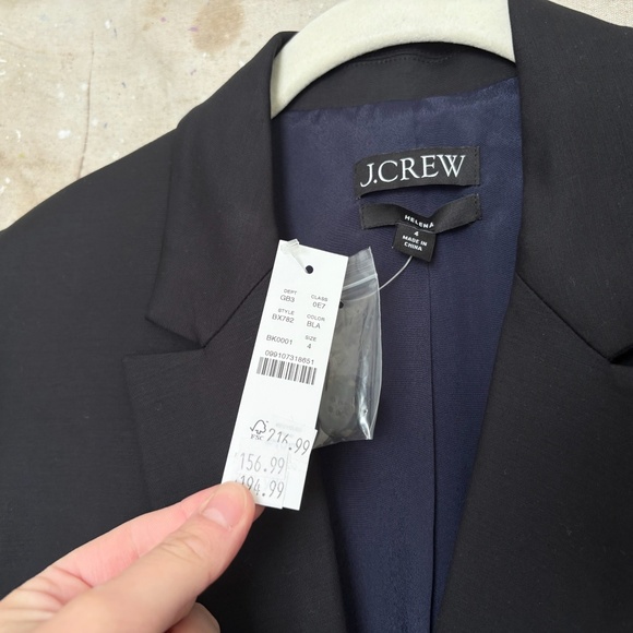 J Crew Helena Blazer in City Twill - Picture 4 of 5